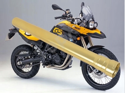 TopX Goleń Trubka laga tlumič Odpružení Bmw F800GS F 800 Gs 08-12 1 Ks