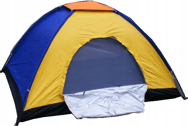 Namiot Turystyczny Kolor 2,2x2,2m 5 os. Moskitiera