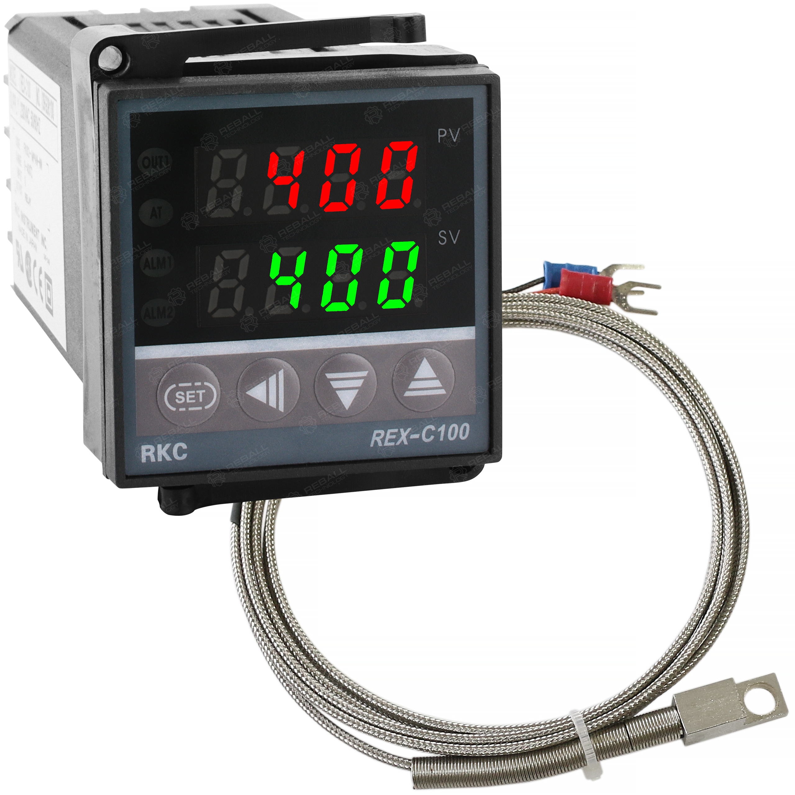 Regulátor Teploty Rex C100 230V Ssr Snímač Teploty Typ K M6