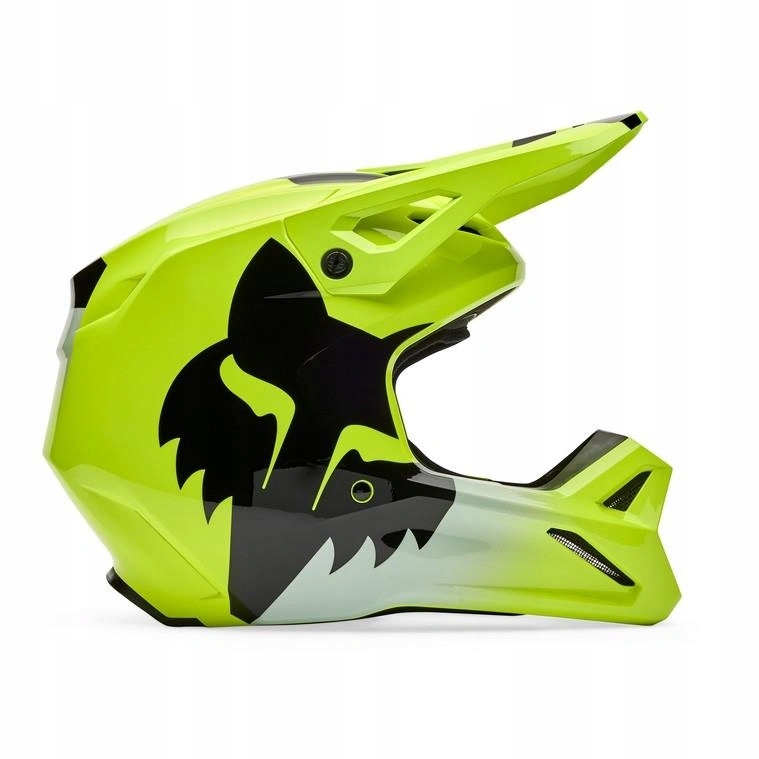Motocyklová prilba Fox V1 Shield Fluo Yellow žltá fluo čierna Darčeky