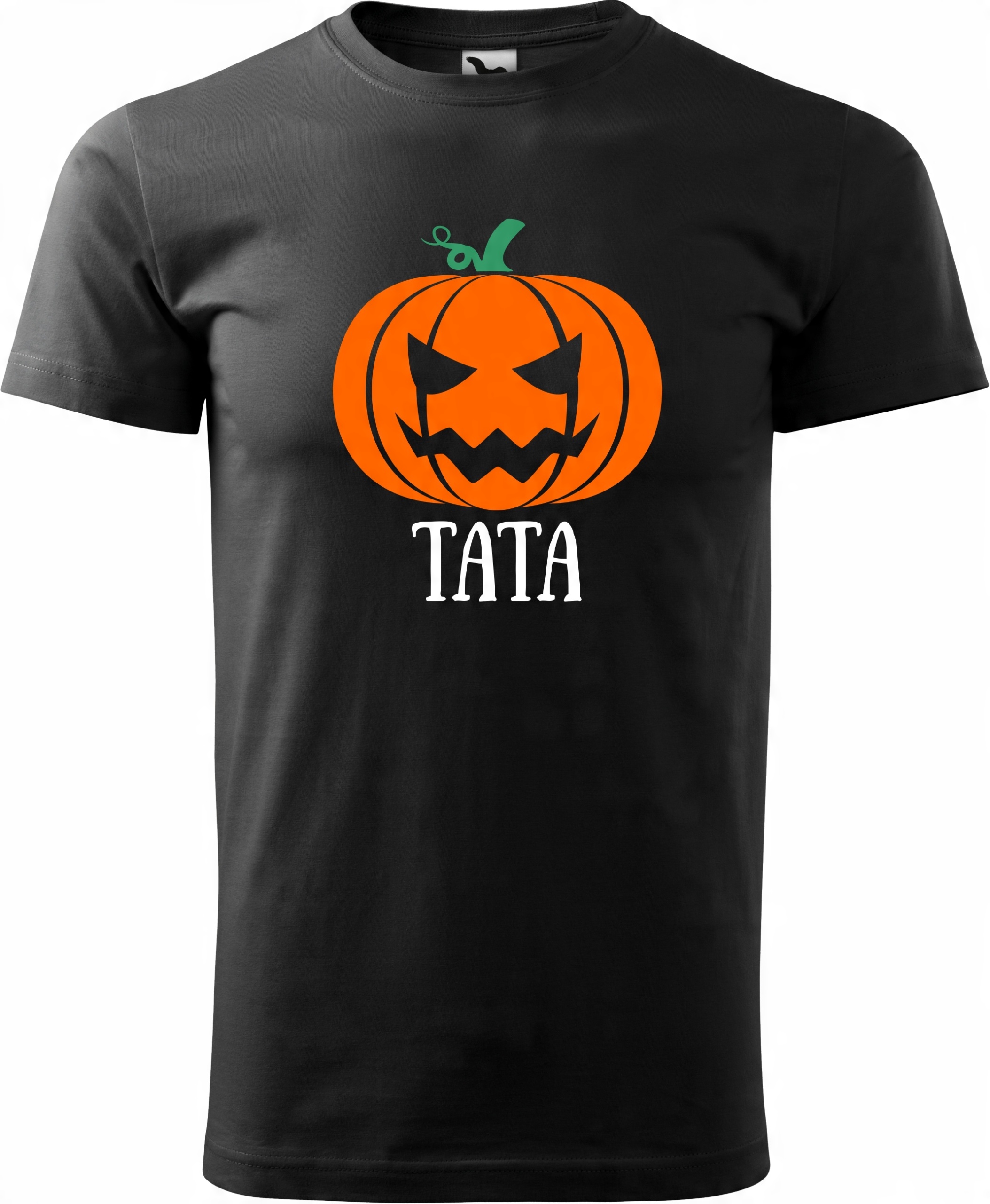 

Koszulka męska Halloween z nadrukiem Tata Dynia L