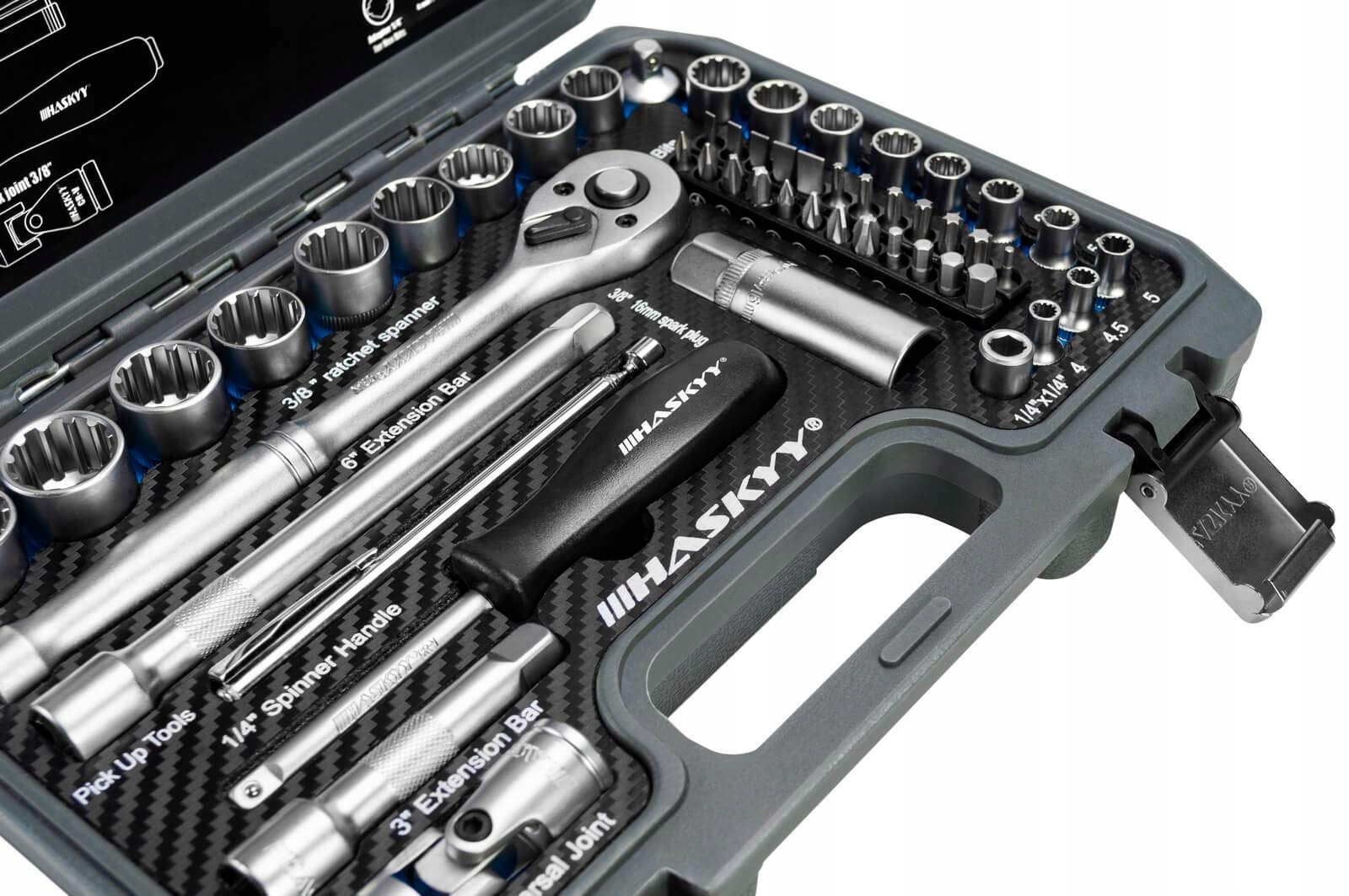 Haskyy Zestaw nasadek, z grzechotką, Marka Haskyy