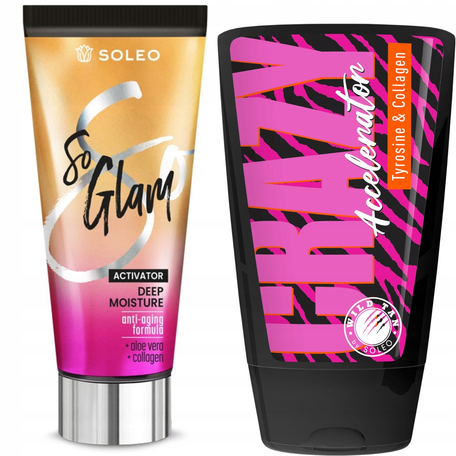 Soleo So Glam Wild Tan Crazy Accelerator Bonus