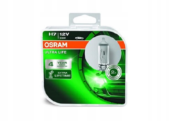 

Osram Ultra Life Żarówka H7 12V 55W PX26D 2szt
