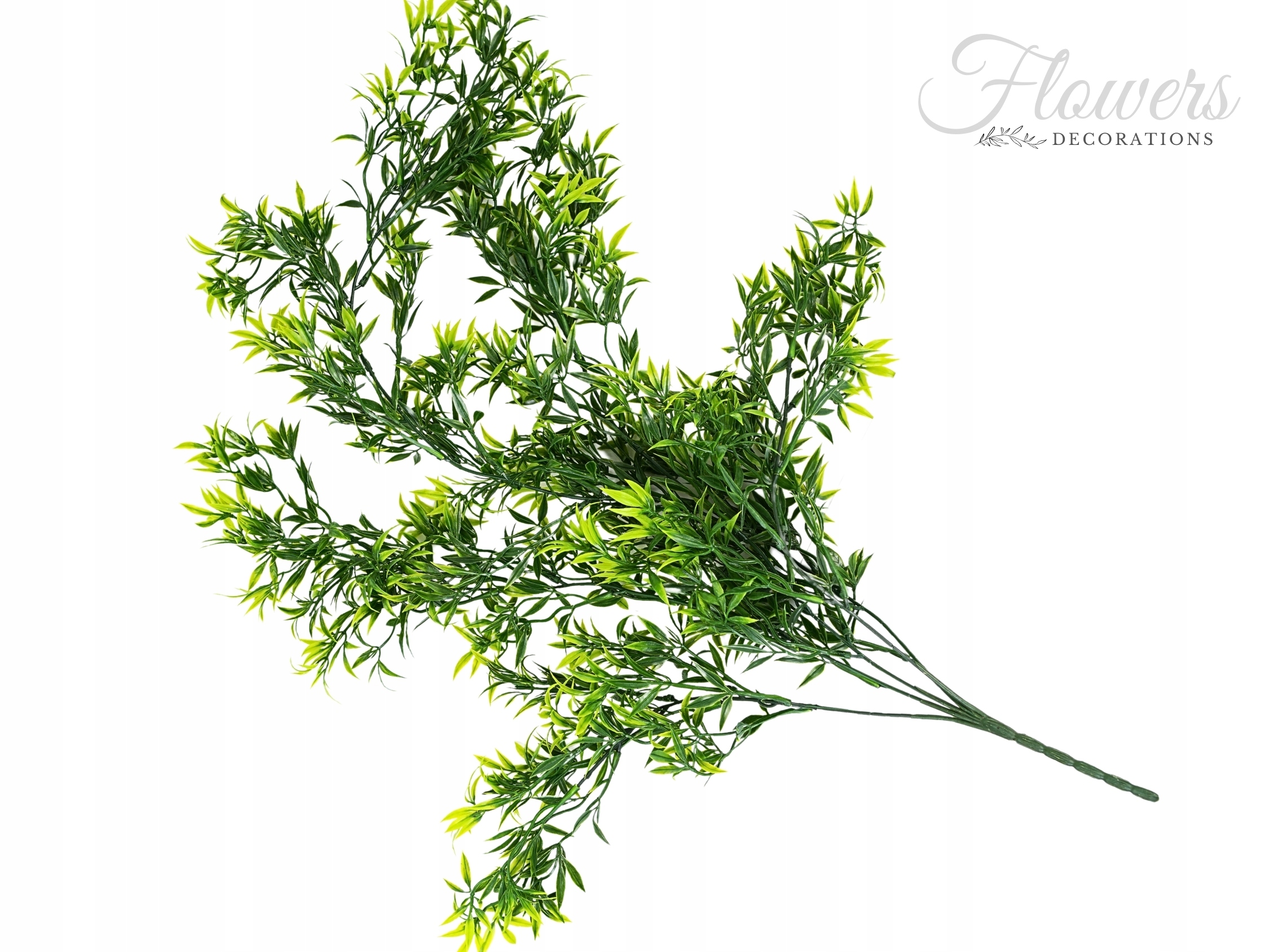 SZTUCZNA ROŚLINA RUSKUS ZWIS 77CM GĘSTE ROŚLINY NA ZIELONE ŚCIANY XXL Wysokość maksymalna 77 cm