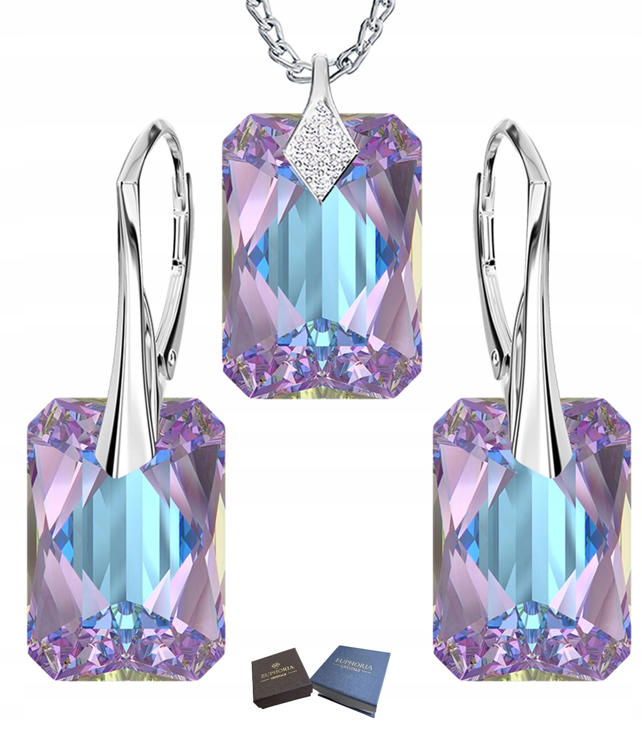 Stříbrný dámský komplet Stříbro 925 s zirkony jako Dárek pro ženu