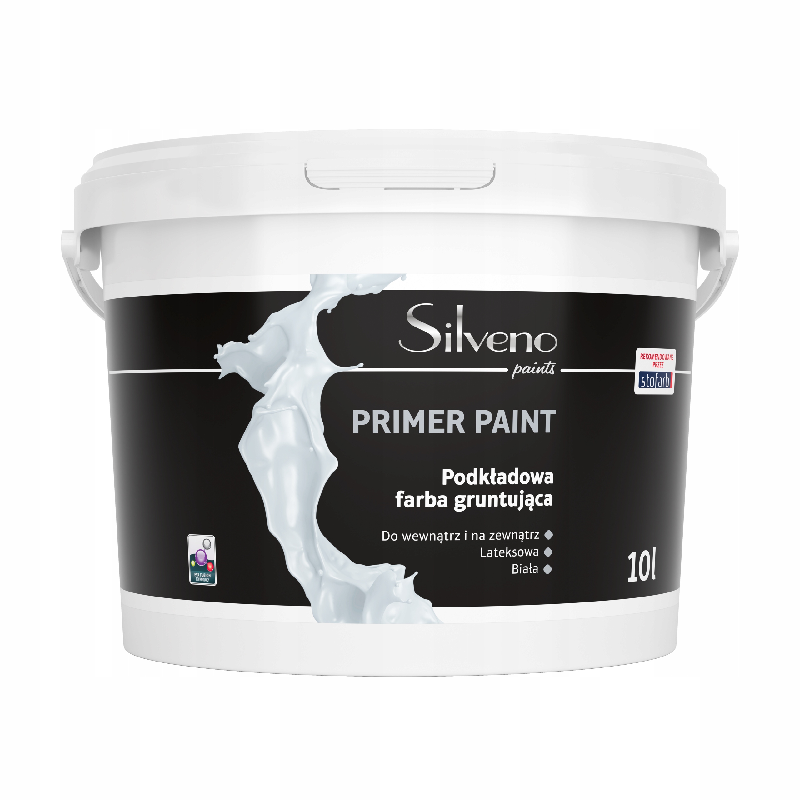 Silveno farba gruntująca do wewnątrz i na zewnątrz Primer Paint 10l