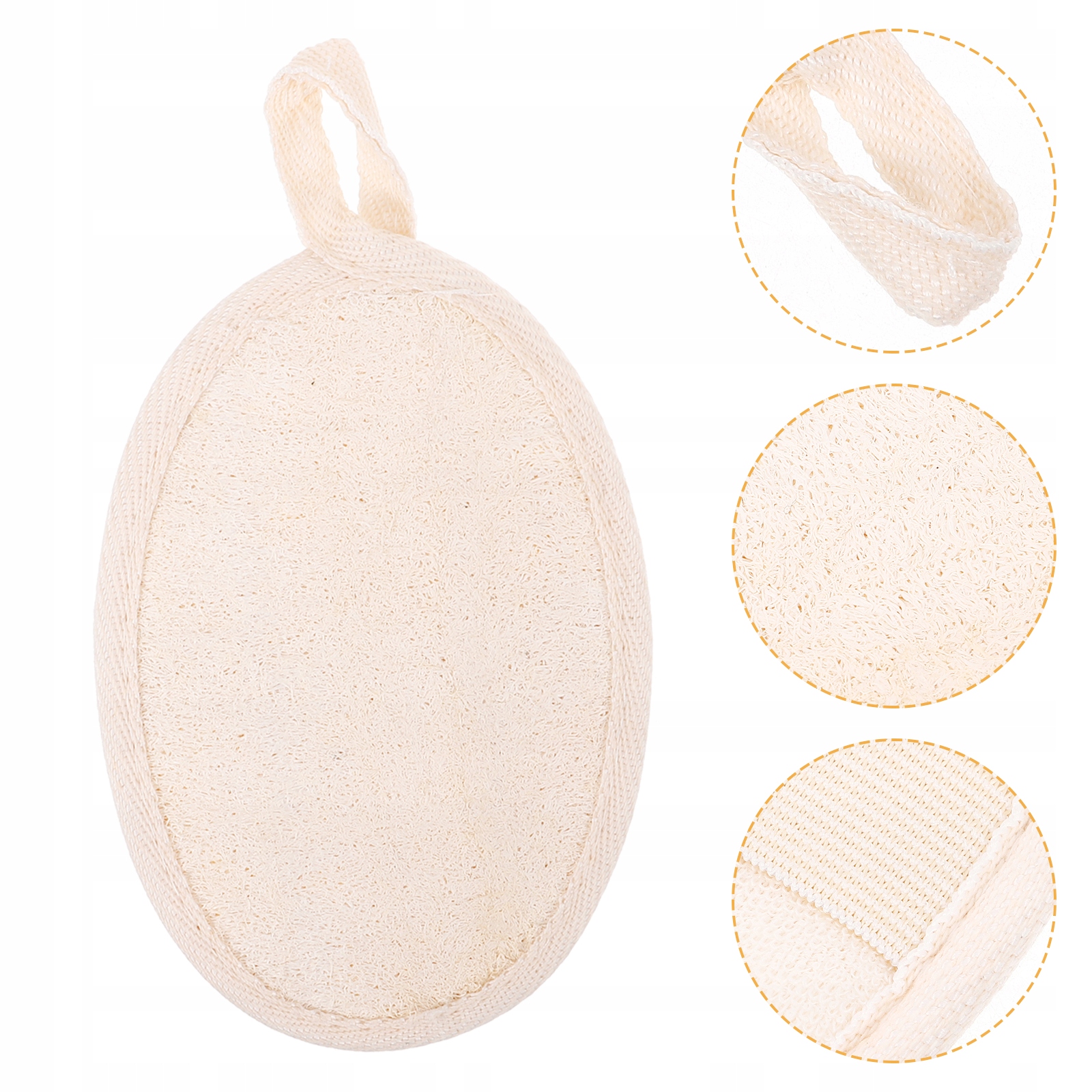 KĄPIELOWY SCRUBBER DO CIAŁA LOOFAH ZŁUSZCZAJĄCY DO CIAŁA