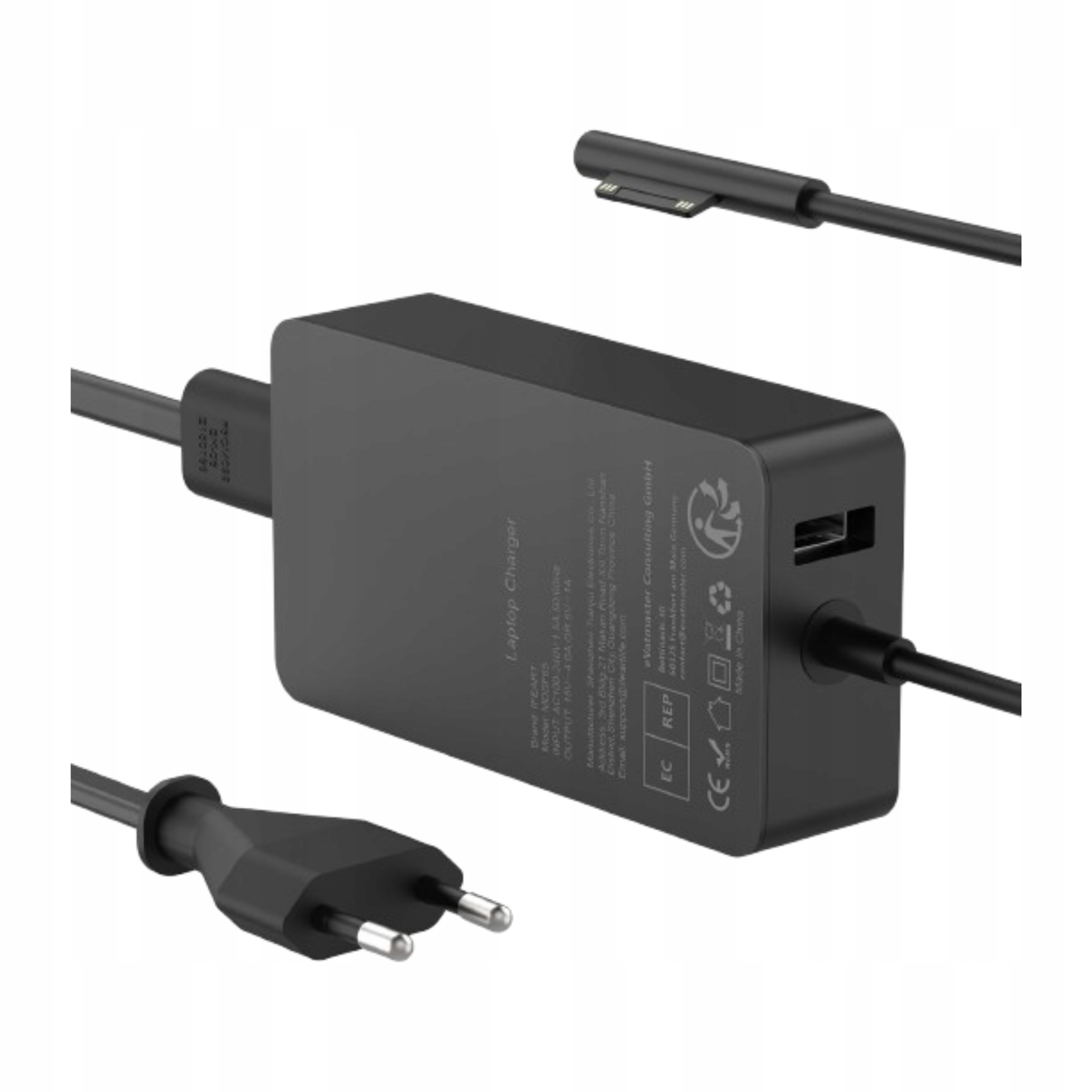 Nabíječka Napájecí adaptér pro notebook Microsoft Surface Pro 65W 15V 4A Náhradní díl