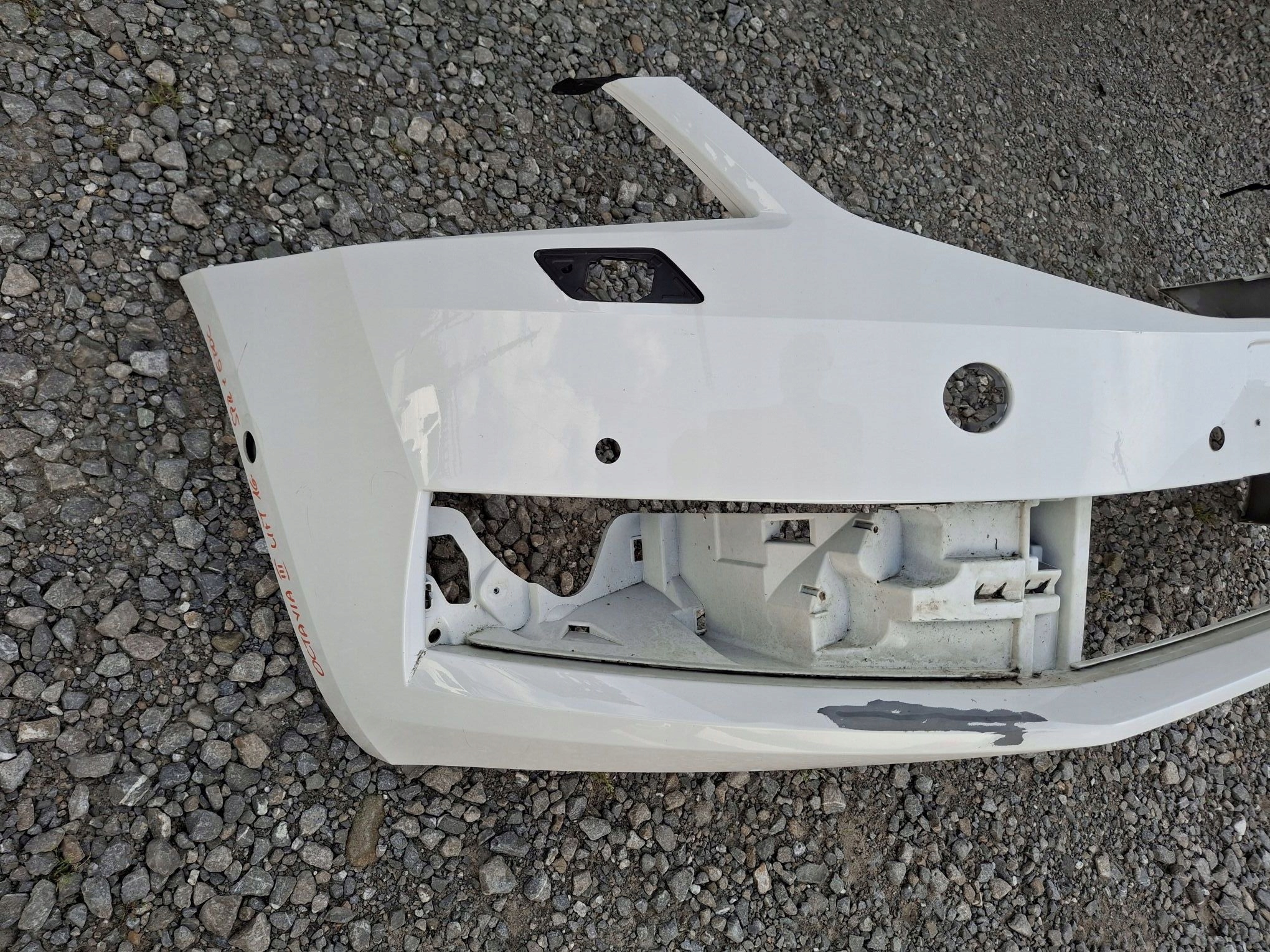 front bumper SKODA OCTAVIA III LIFT 2016R->