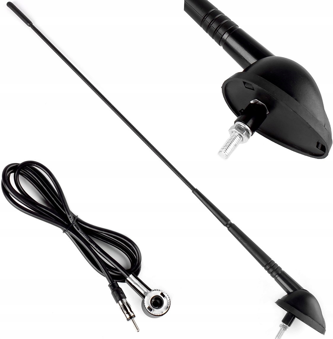 

Antena Samochodowa Radio Bat Masz 40cm Adapter 5mm