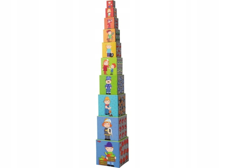 

Wieża z kostek Autka Haba