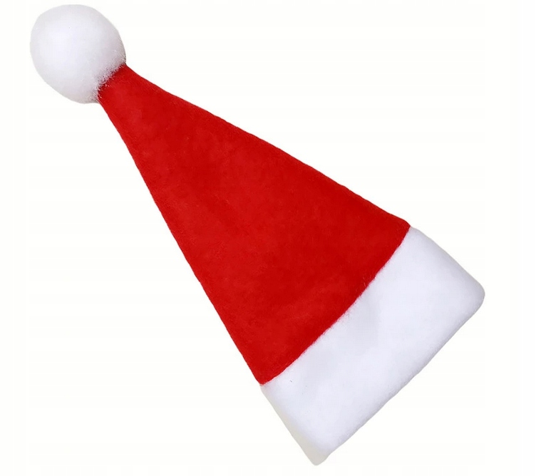 

098 10 Etui Czapka Mikołaj Strój Na Sztućce Lizaki