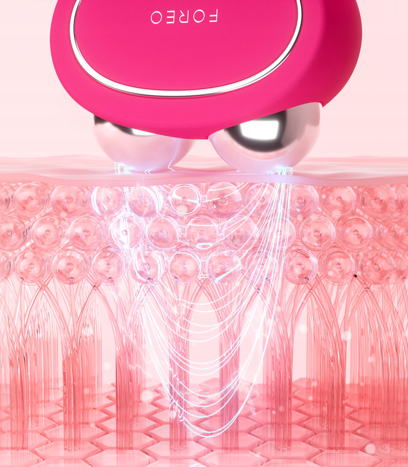 FOREO BEAR 2 Fuksja Mikroprądowe urządzenie do twarzy Marka FOREO