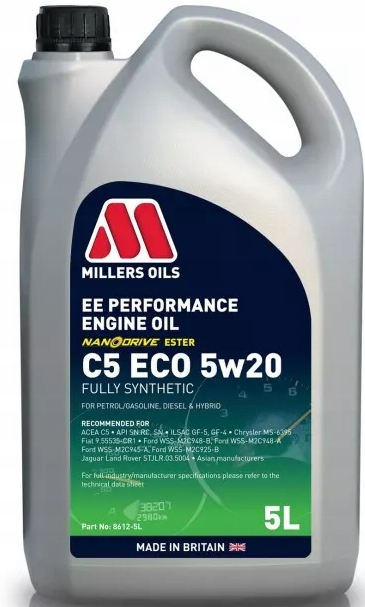 Olej Silnikowy MIllers Ee Performace C5 Eco 5w20 5L