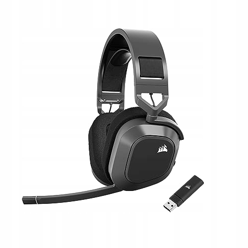 CORSAIR HS80 MAX BEZPRZEWODOWE SŁUCHAWKI GAMINGOWE Z BLUETOOTH DOLBY ATMOS