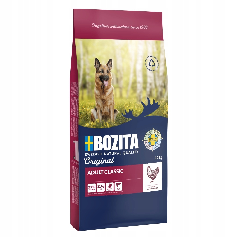 Levně Bozita Dog Adult Classic 12 kg