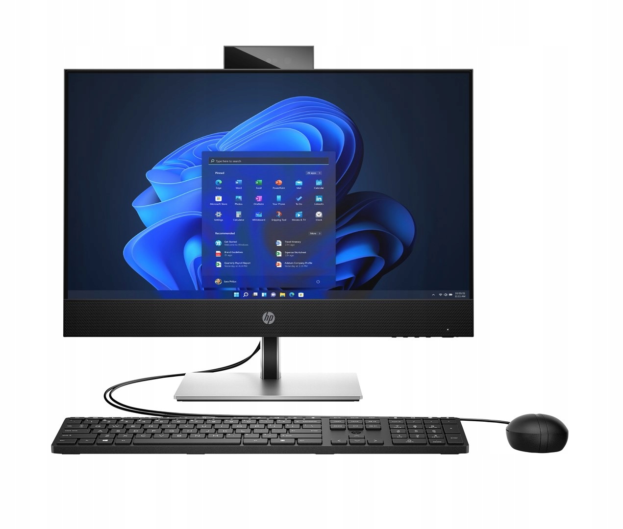 Počítač Hp 440 G9 AiO i5-13500T 23,8 16 512 770 W11P myš a klávesnice
