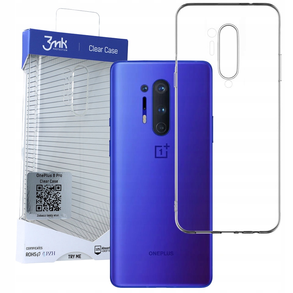 

Etui 3MK do OnePlus 8 Pro, Clear Case, obudowa