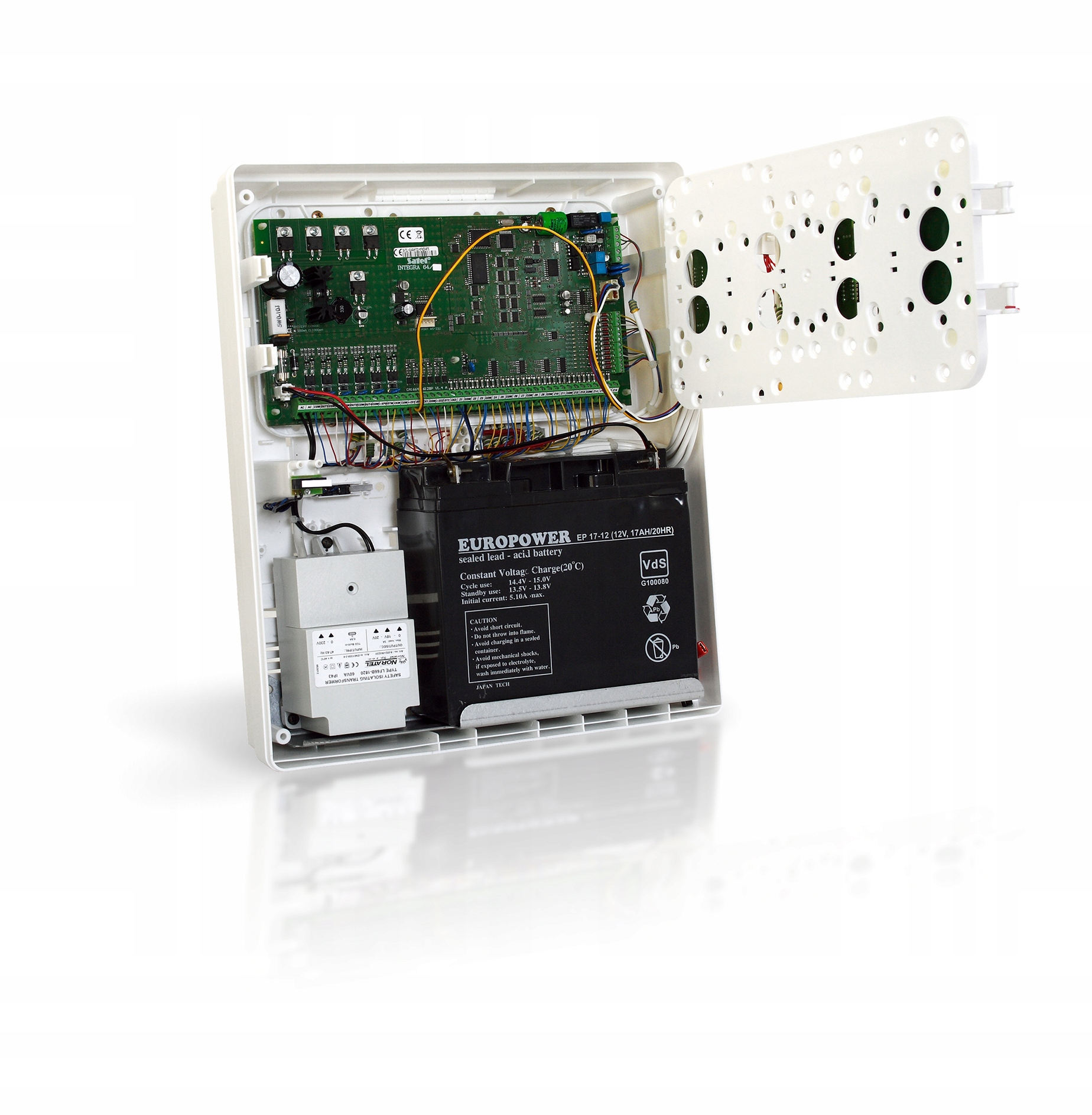 OBUDOWA DO ALARMU SATEL CENTRALA EKSPANDERY OPU-3P Typ alarmu przewodowy