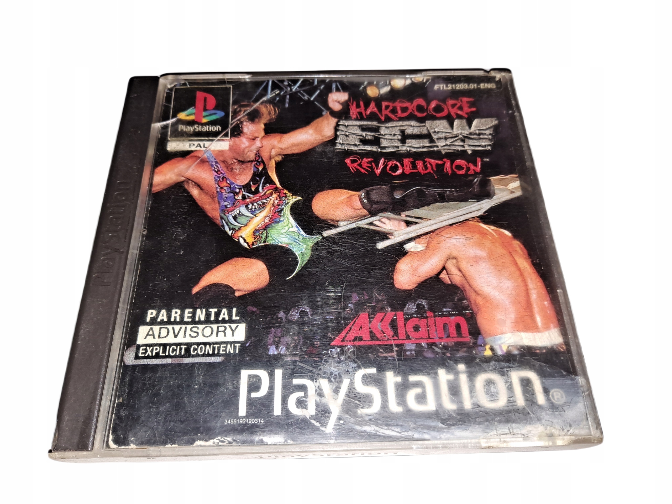 ECW HARDCORE REVOLUTION -8- PSX