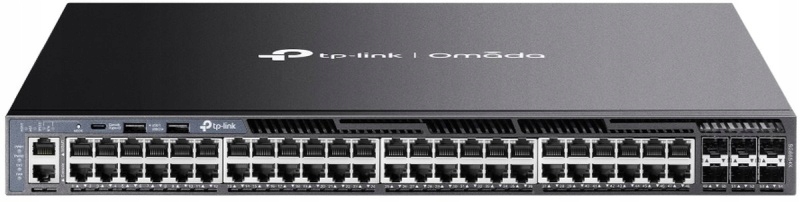 TP-Link SG6654X Omada 48-Port Gigabitový Stackable L3 Switch, 48 gigabitový