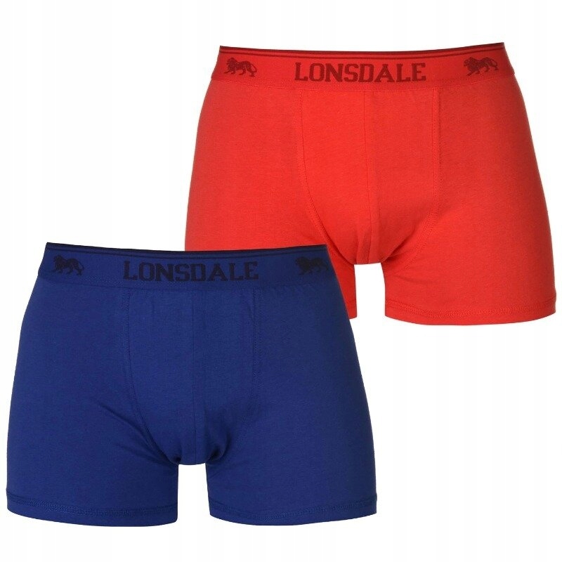 

Bokserki Lonsdale 2 Pary majtki XL 95% bawełna
