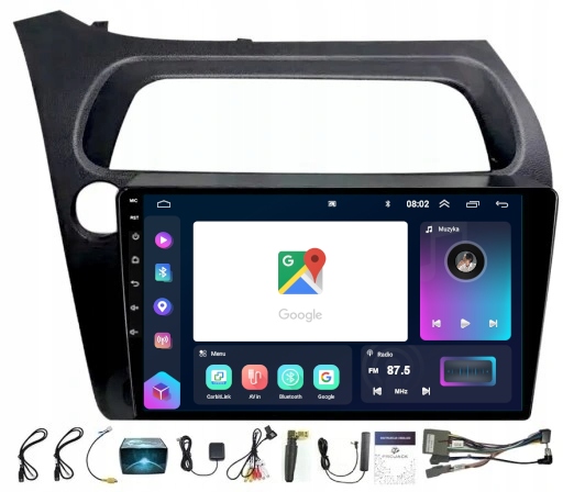 Rádio Navigácia Honda CIVIC 2006-2012 Carplay Android Auto 8GB 128GB Sim