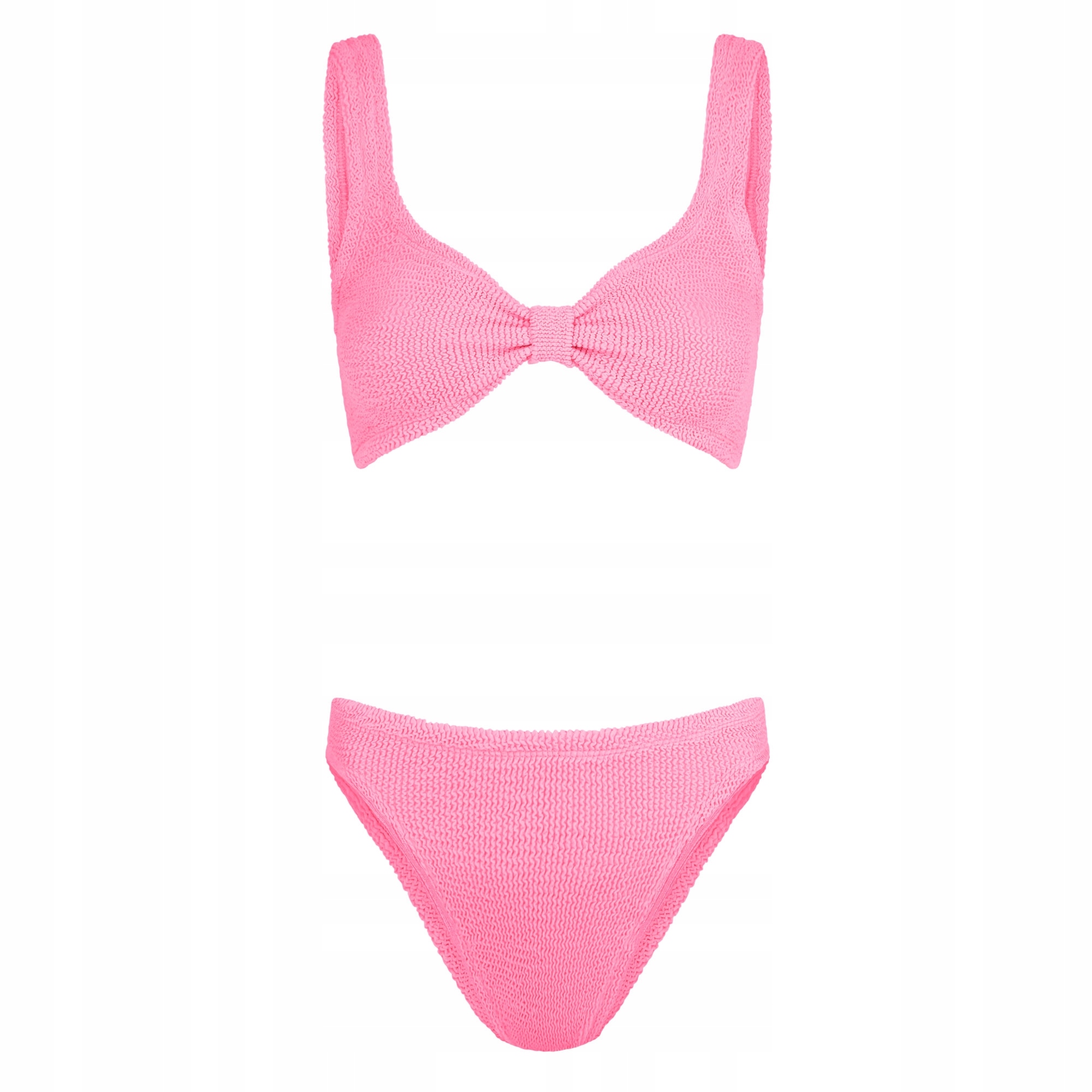 Bikini Bonnie Crinkle Bubblegum Růžová One size Hunza G