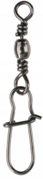 Krętlik Baryłkowy Z Agrafką Spinningową 4 Bn op 5szt Mikado