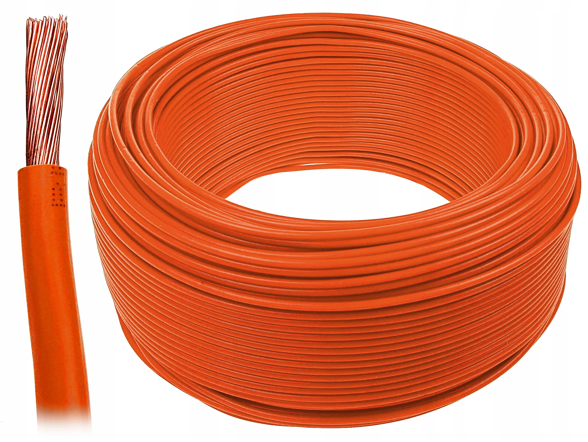

Przewód kabel linka Lgy 1,5mm pomarańczowy 10m