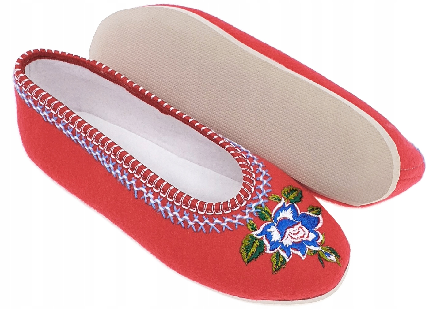 Pantofle Domowe Bambosze Góralskie Kapcie *38 Rozmiar 38