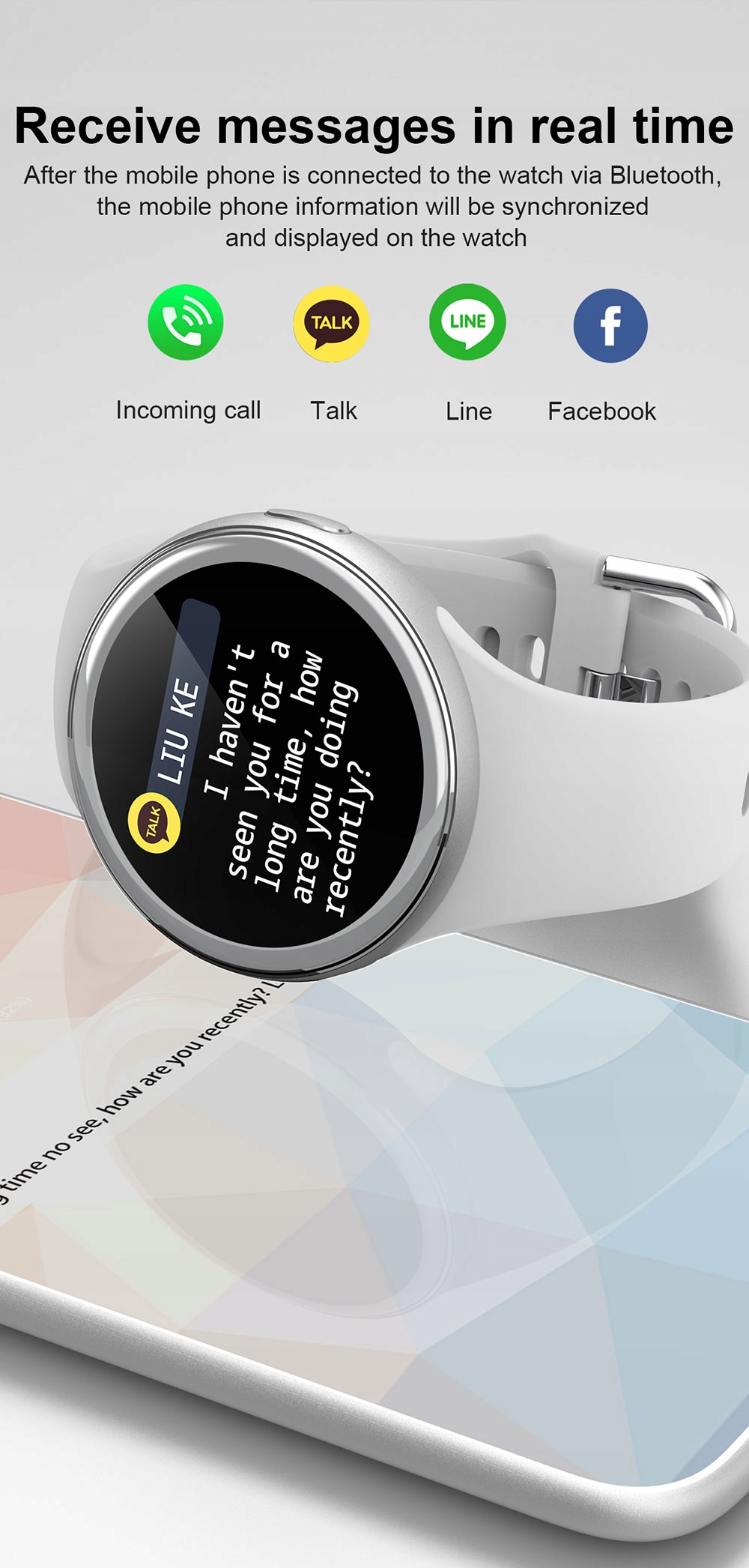 Smart Watch Heart Rate Blood Monitor Pressure Model inny