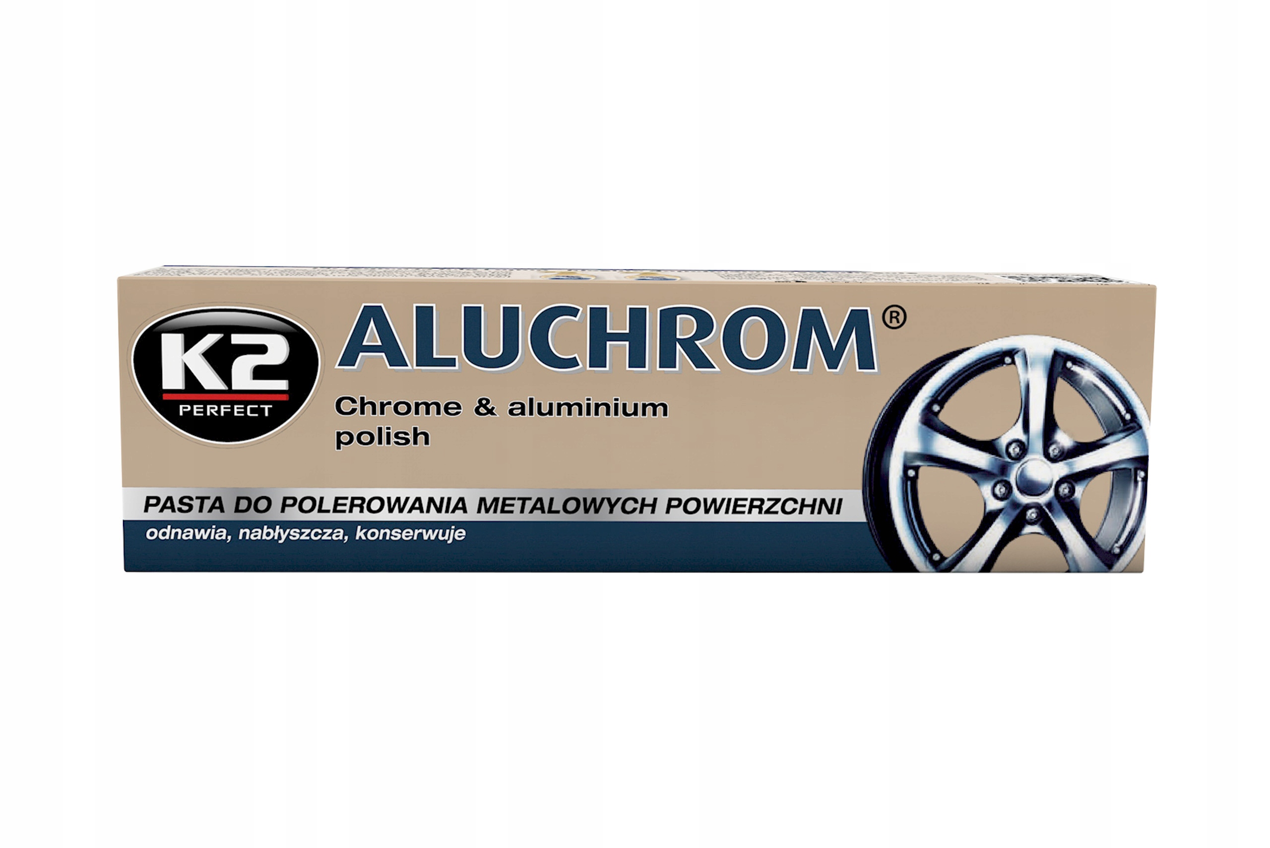

K2 Aluchrom Pasta Do Polerowania Chromu i Aluminiu