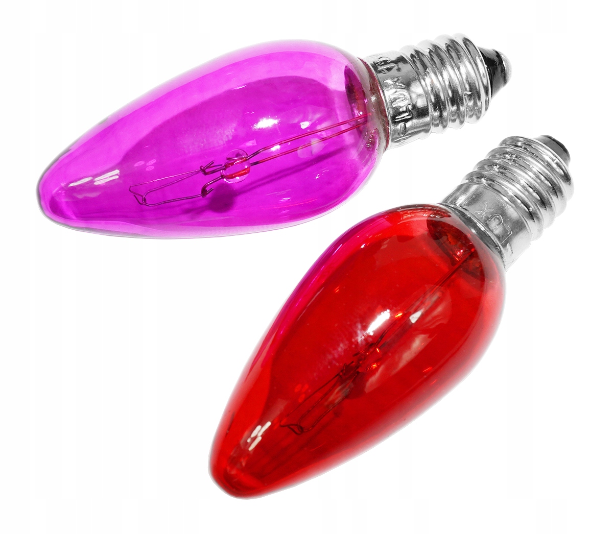 LAMPKI CHOINKOWE TRADYCYJNE ŚWIECZKI OZDOBNE P8 5W Długość sznura 8 m