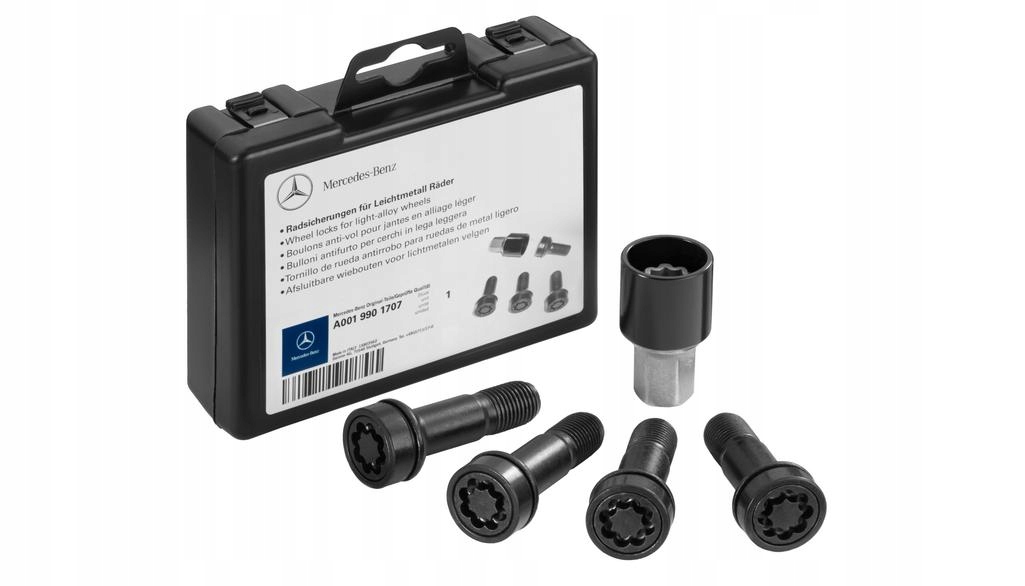 Mercedes Bezpečnostné skrutky proti krádeži pre zlodejov Oe