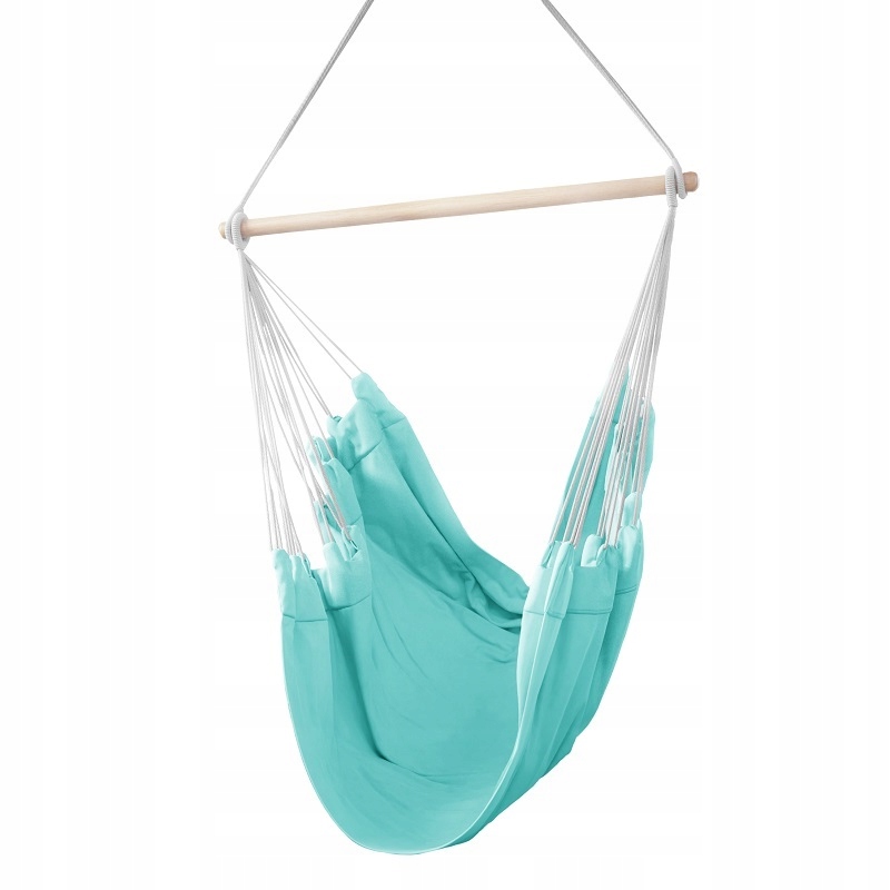 

Gładki hamak brazylijski Fotel 130x100 Niebieski