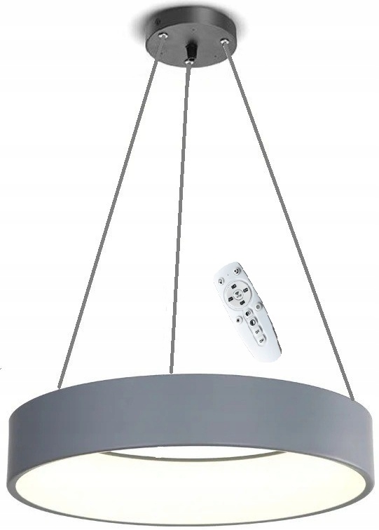 Led stropná lampa Oli Gun Grey| 50 cm|premenlivé svetlo|diaľkový ovládač|32W|Moderná