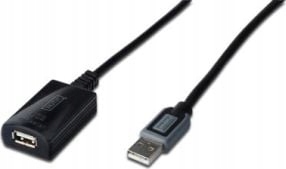 Kabel USB Digitus DA-73102 20 m czarny