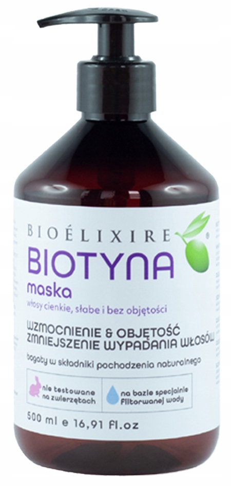 

Bioelixire Biotyna Maska zwiększa objętość 500 ml