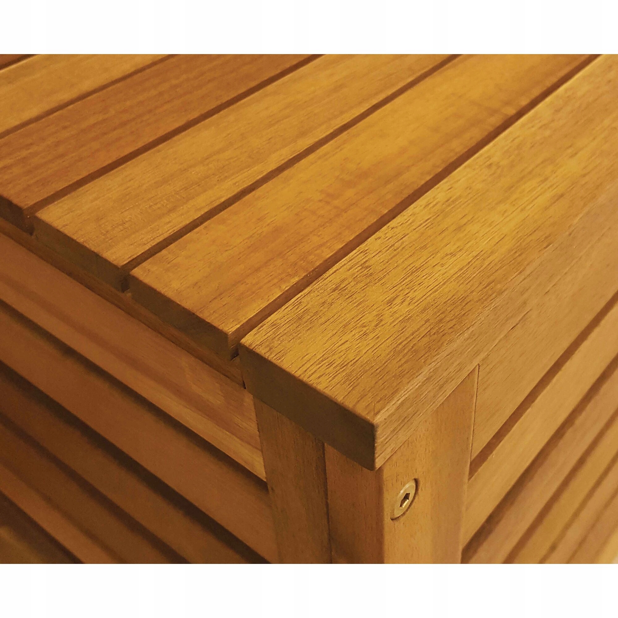 3W1 ŁAWKA SKRZYNIA REGAŁ BALKON TARAS AKACJA FSC Marka inna