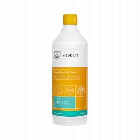 

Mediclean MC-510 Dishes 1L Miętowy Do Mycia Naczyń