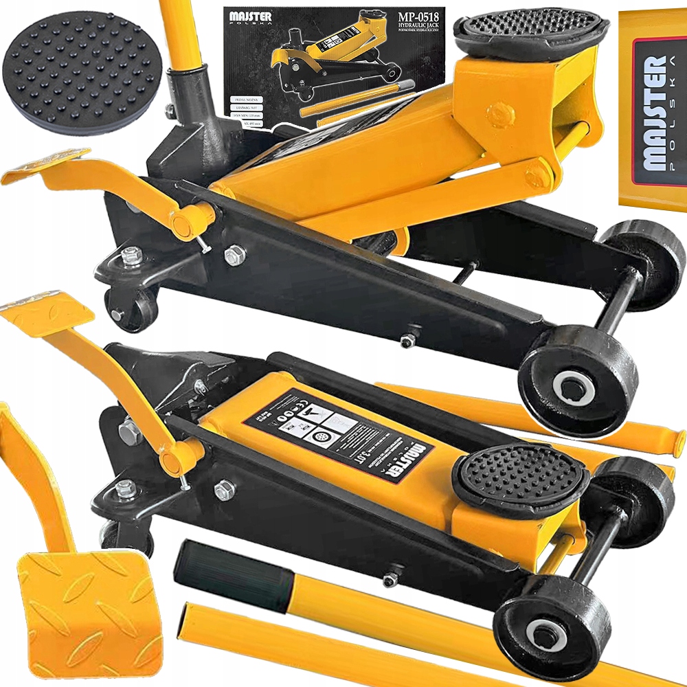 Hydraulický zdvihák do auta Žaba 3T 3000 kg 49.5 cm MP0518