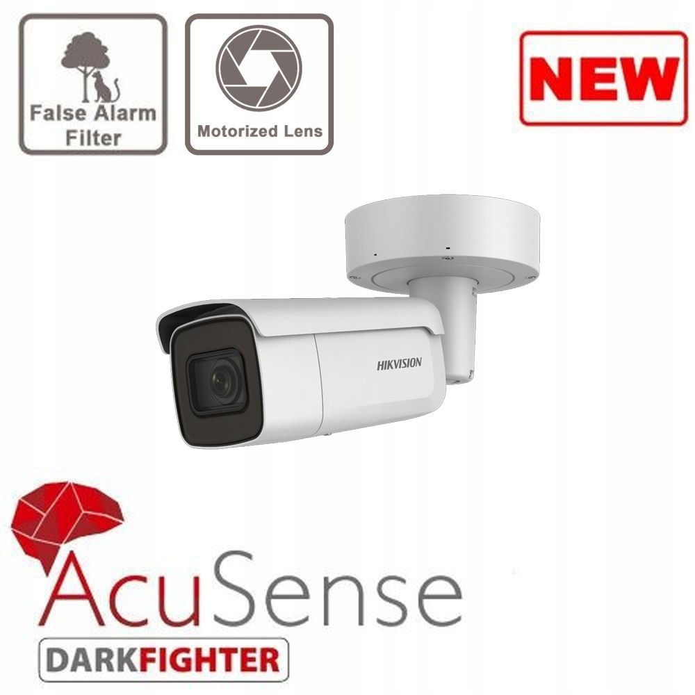 Kamera tubowa Ip Hikvision DS-2CD2646G2-IZS 5 Mpx