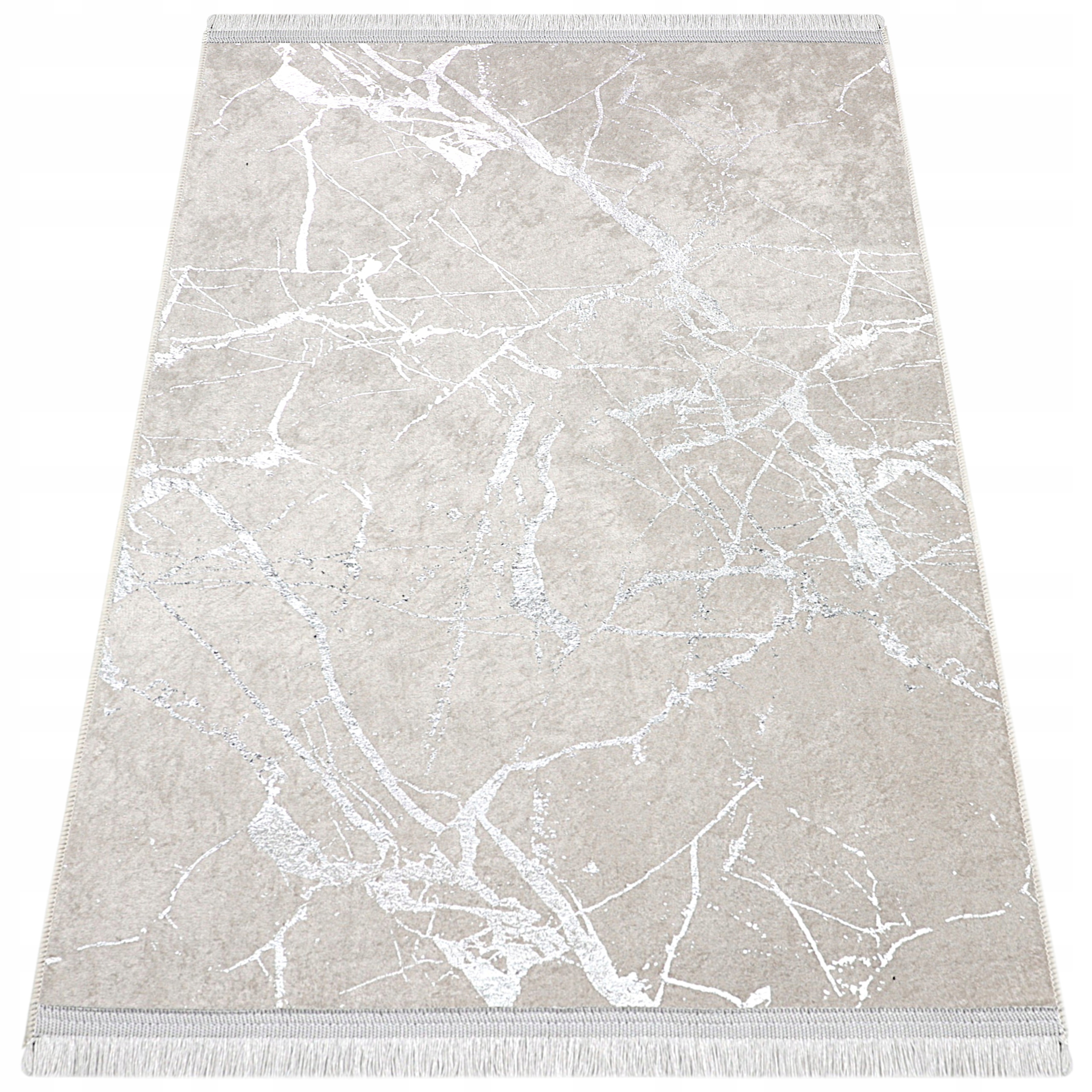 Dywan Antypoślizgowy 80x150 Do Kuchni Salonu Przedpokoju Beżowy Do Prania