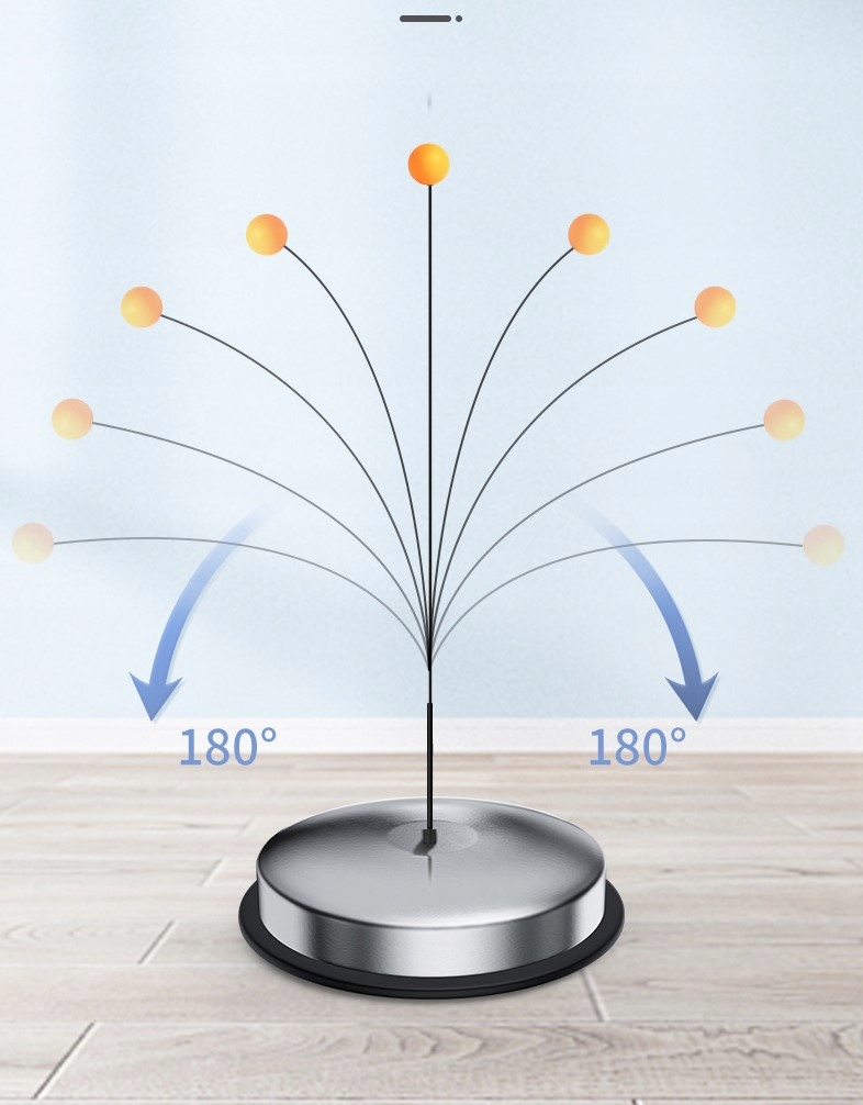 TRENER TENISA STOŁOWEGO PINPONG PODSTAWA STALOWA Model II