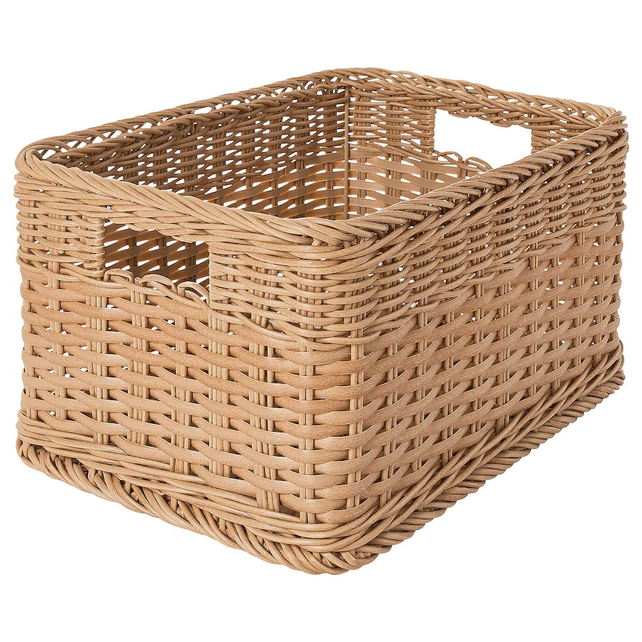 

Ikea Bekna Kosz technorattan 25x35x20 cm