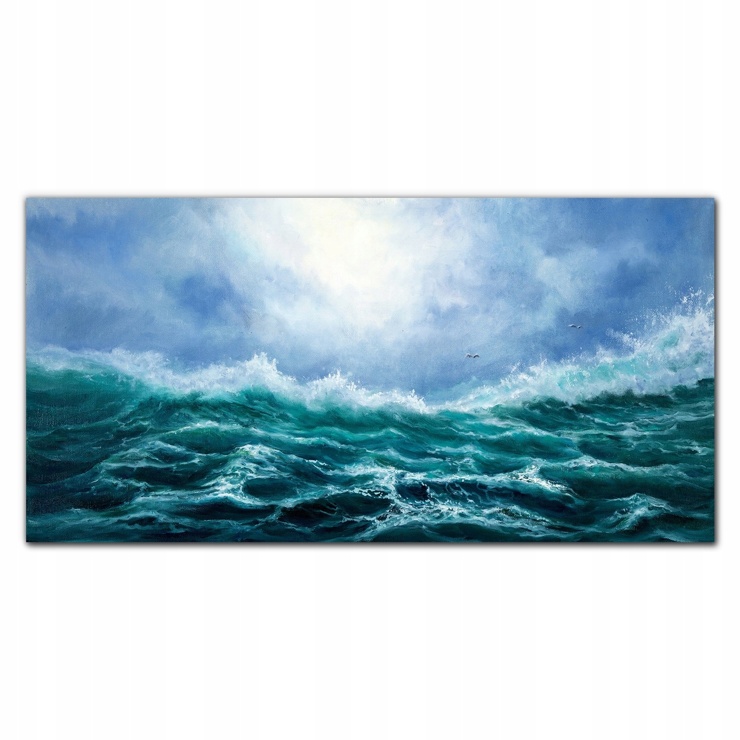 Obraz na plátne More, búrka, príroda 140x70 cm