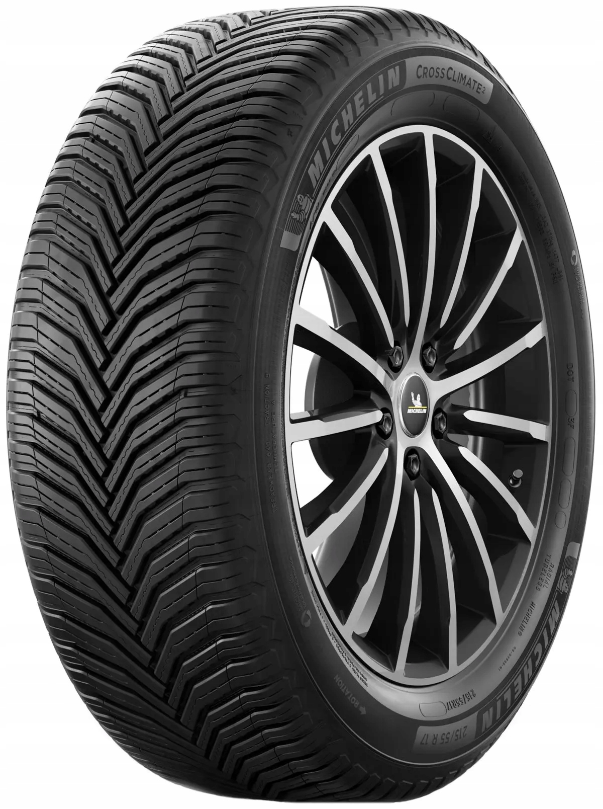 4x opony całoroczne 225/45R17 Michelin CROSSCLIMATE 2