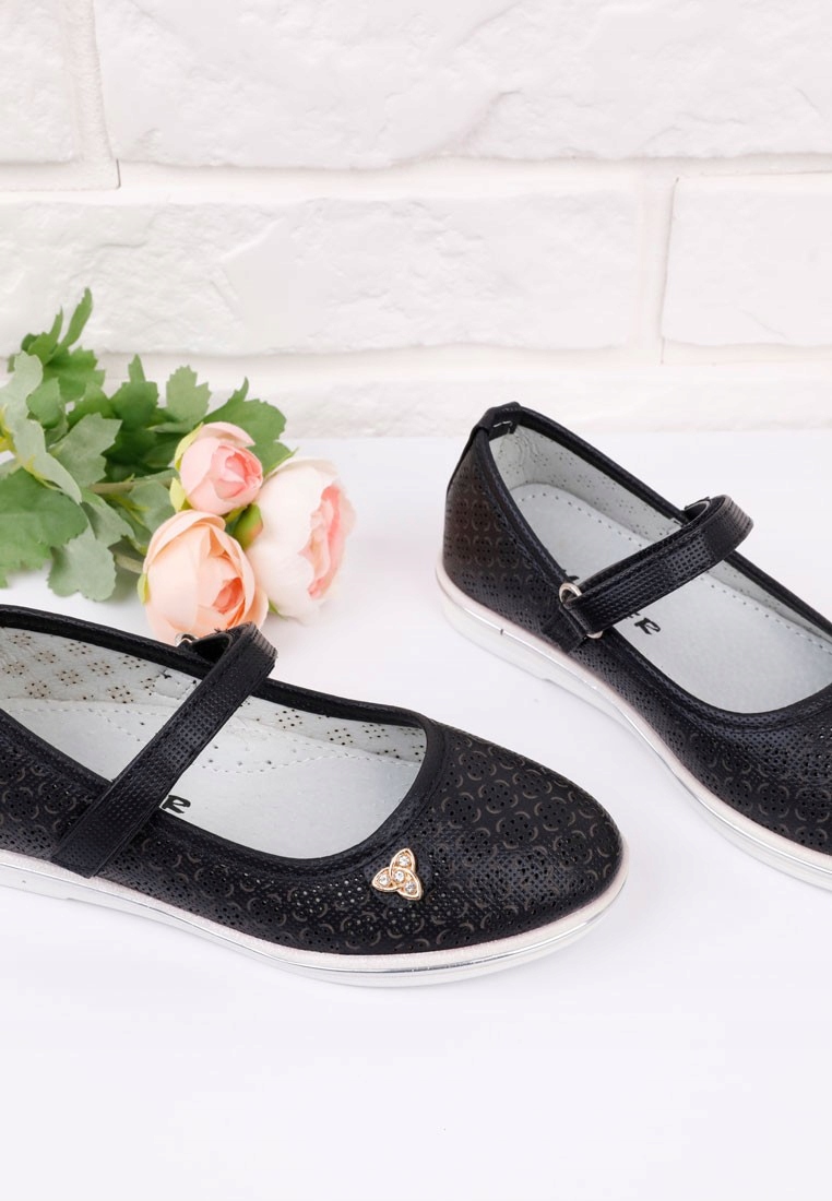 CZARNE BALERINKI DZIEWCZĘCE NA RZEPY DO SZKOŁY Kod producenta BS8021C-4s35